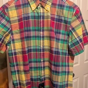 Men's Polo by Ralph Lauren Multicolor Plaid Shirt
